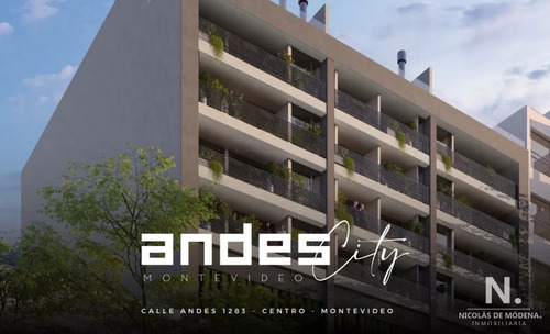 Apartamento Monoambiente En Venta En Andes City, Zona Centro. Ideal Para Renta.