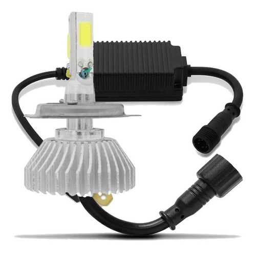 Imagem 4 de 6 de Led 2d H4 6000k Efeito Xenon Yamaha Xtz 125 K