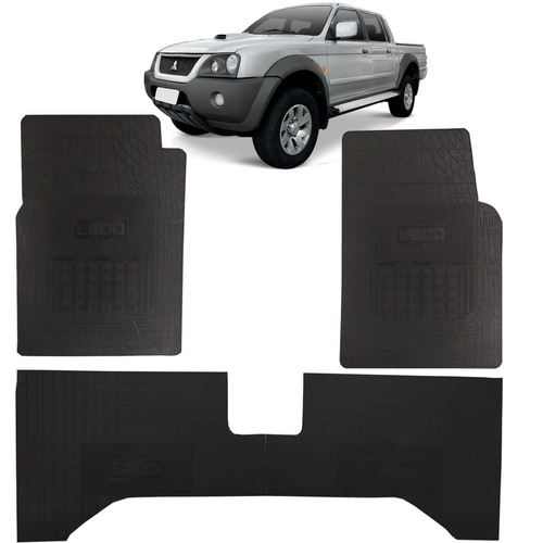 Apete Borracha Personalizado Mitsubishi L200 Mecânica 2007