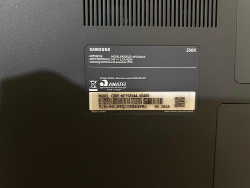 Notebook Samsung