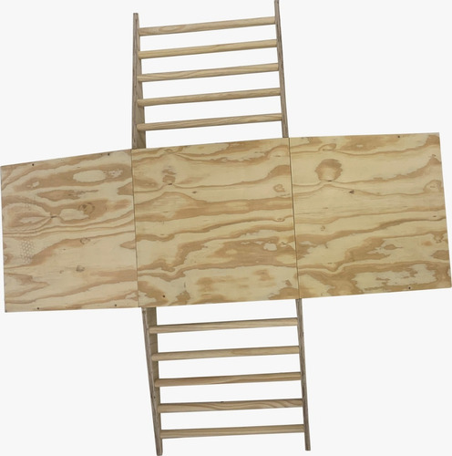 Circuito Rampa Pikler Madeira 135 X 135 Cm Cmra9888