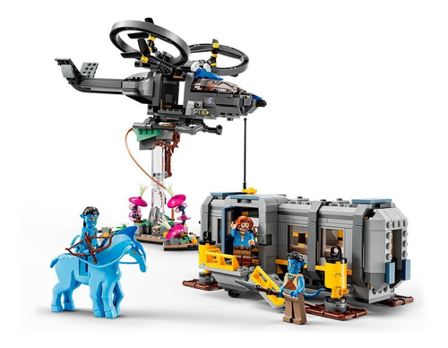 Lego Avatar 75573 Floating Mountains Site 26 & Rda Samson 