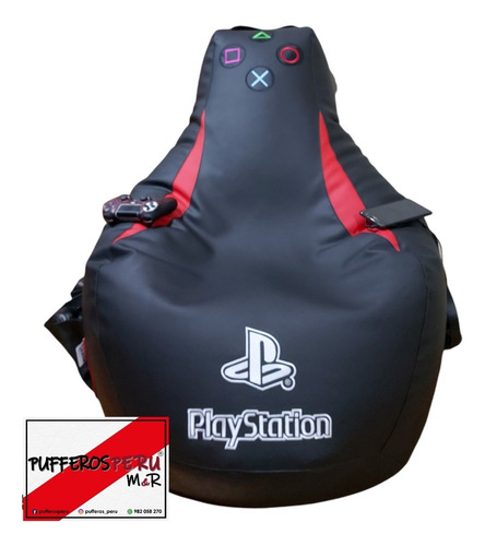 Imagen 1 de 9 de Puff Pera Gamer