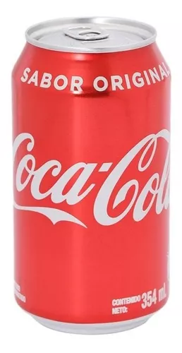 Coca Cola Lata 354ml Sabor Original Comun Pack X6 Gaseosa