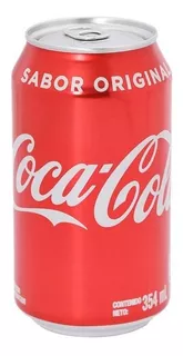 Coca Cola Lata 354ml Sabor Original Comun Pack X6 Gaseosa