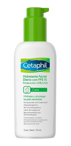 Cetaphil Hidratante Facial Diario Fps15 118 Ml