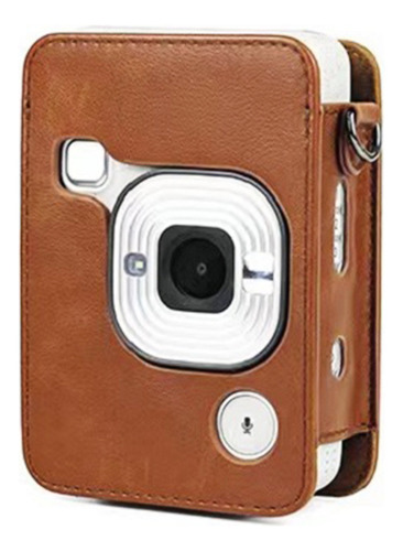 Funda Para Cámara Mini Liplay, Bolsa De Hombro De Piel Sinté