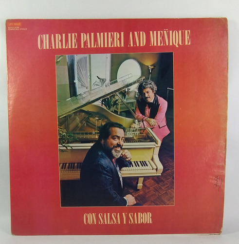 Lp Charlie Palmieri Y Meñique Con Salsa Y Sabor