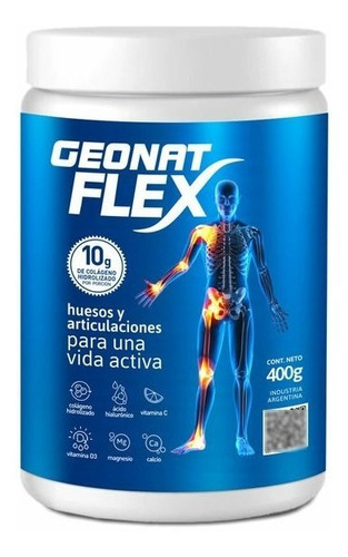 Geonat Flex Regeneracion Tejidos Oseo Cartilagos Polvo X2