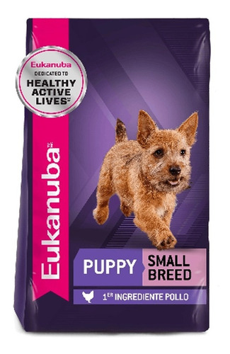 Alimento Perro Eukanuba Cachorro Raza Pequeña 2 Kg.