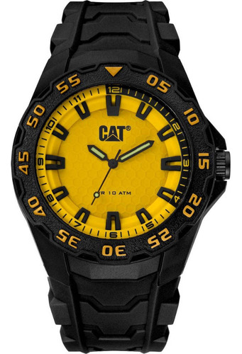 Reloj  Cat Para Caballero Correa Color Negra Lh.110.21.727