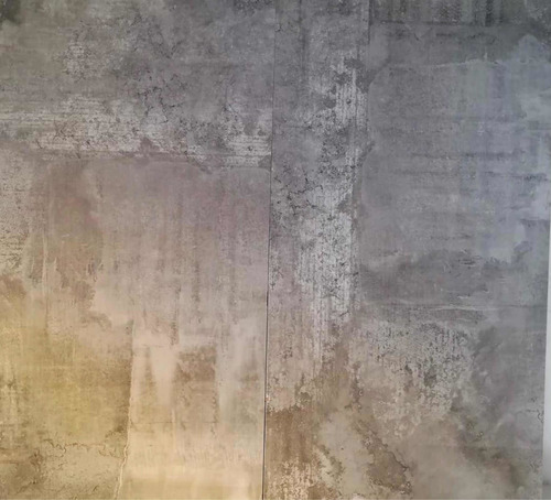 Imagen 6 de 6 de Porcelanato Cimento Concreto Gris 104x52 Rtf. Ceramicarte =)