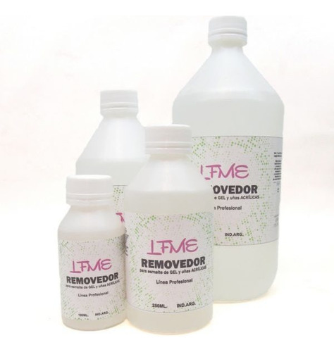 Removedor Para Esmalte En Gel Y Uñas Acrílicas Lfme