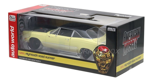 Plymouth Road Runner 1969/5 Class Of 69 1:18 Autoworld