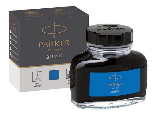 Tinta Pluma Fuente Parker - 57 Ml - Blue