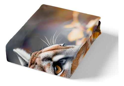 Juego De Funda De Edredón De León 3d Con Diseño De Animales