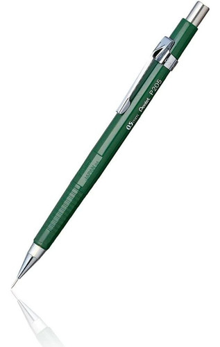 Pentel Sharp P205d - Portaminas  0.020 In   Color Verde