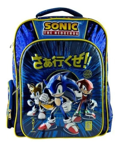 Mochila Escolar Ginga Sonic Sc20lb-16 Color Mod3 25l