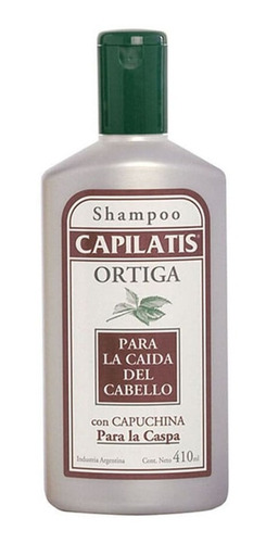 Shampoo Capilatis Ortiga Con Capuchina Anti Caspa 410 Ml