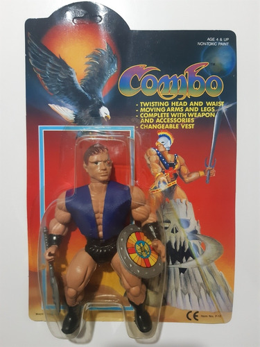 Combo Tipo Motu Knockoff Retro Robo No Galaxy Fighter