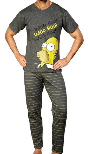 Pijama para Hombre The Simpsons 