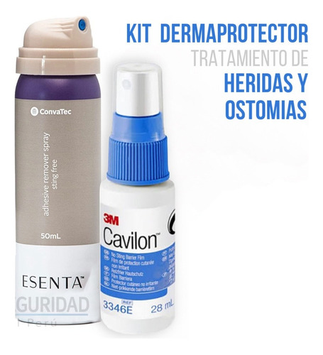 Pack Colostomia Esenta Removedor Y Cavilon Spray (inc/envio)