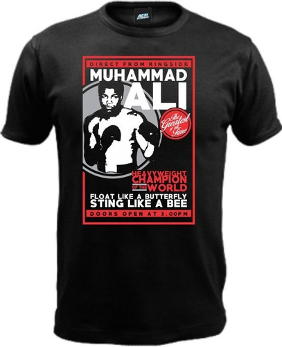 Remera Estampada Muhammad Ali Poster
