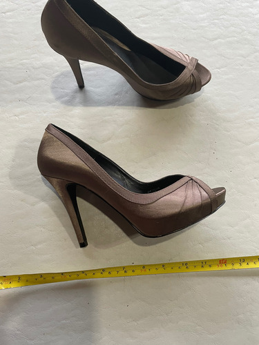 Zapatos De Mujer Zara Taco Talle 37/38 Modelo A Elección (Usado)
