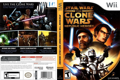 Juego Nintendo Wii Original - Star Wars The Clone Wars Re He (Reacondicionado)