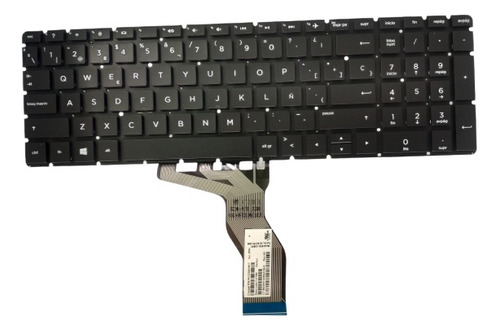 Teclado De Laptop Hp 15-bs 15-bs000 15-ab 15-ac  Enter Recto