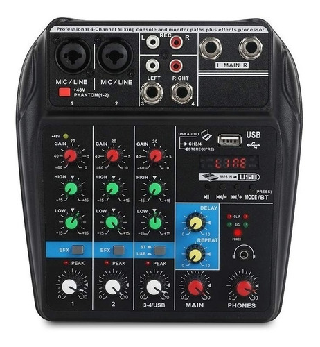 Consola Xtuga A4 de mezcla