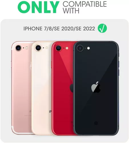 Funda móvil - CONTACT iPhone SE 2022/SE 2020/8 y 7, Compatible con Apple iPhone  SE 2022/SE 2020/8 y 7, Transparente