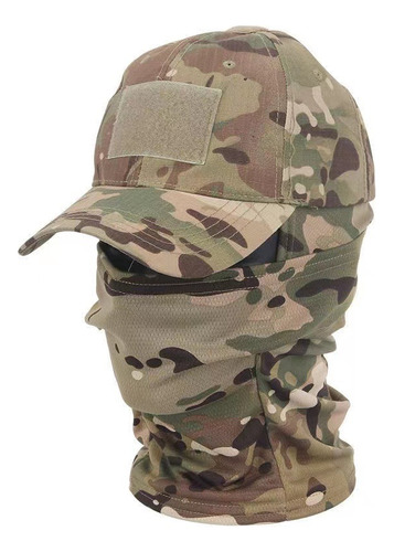 Máscara Táctica De Camuflaje Gorra De Béisbol Gorros Milit