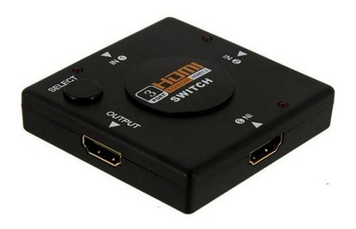 Divisor Selector Switch Hdmi 3 Puertos Full Hd Proyector Dvd