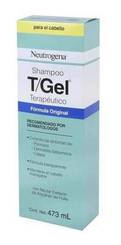 Shampoo Neutrogena T/gel 473ml Caspa Psoriasis Seborrea