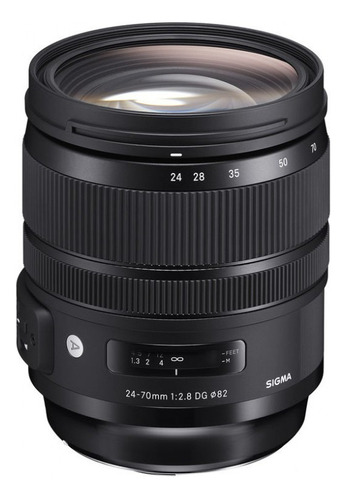 Lente Sigma 24-70mm F/2.8 If Ex Dg Art Os Hsm Para Nikon Af