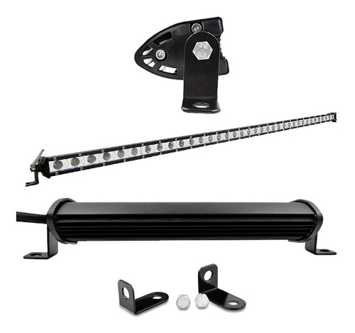 Barra Led Slim Recta 96cm 108w 12 24 Auxiliar 4x4 Utv Camion