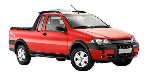 Optica Fiat Strada 05/08 Izquierdo Fondo Y Aro Cromado