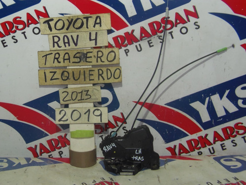 Chapa Con Cierre Trasera Izquierda Toyota Rav4 2006-2013