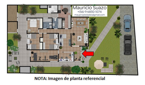 Oportunidad! En Amplio Terreno 370 M2, Manquehue N. - Video!
