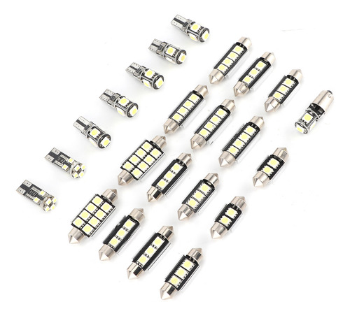 23pcs Bombillas Led Led Light T10 5w 5050 Chip Bajo Consumo