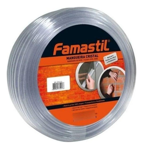 Mangueira Lisa Pvc 5/16x1,20mm 50m Famastil