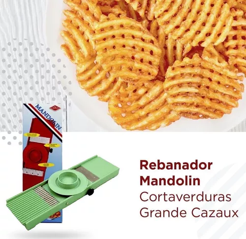Mandolina Rebanador Gastronomi Cazaux Papas Rejilla Plastico