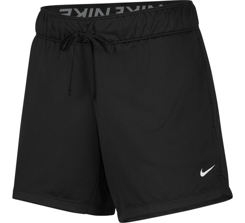 Short Mujer Nike Dri-fit Attack Tiro Medio Negro Originales