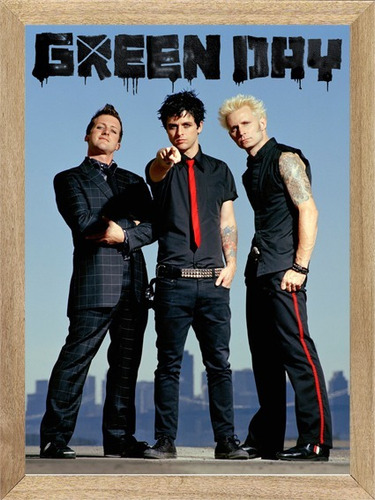  Green Day   , Cuadro, Música, Poster          X406