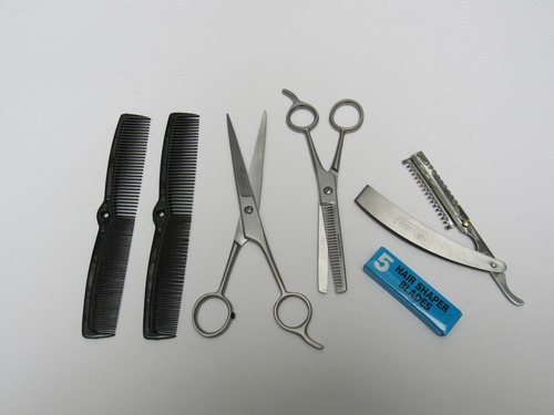 Kit Para Barbero Con 7 Piezas