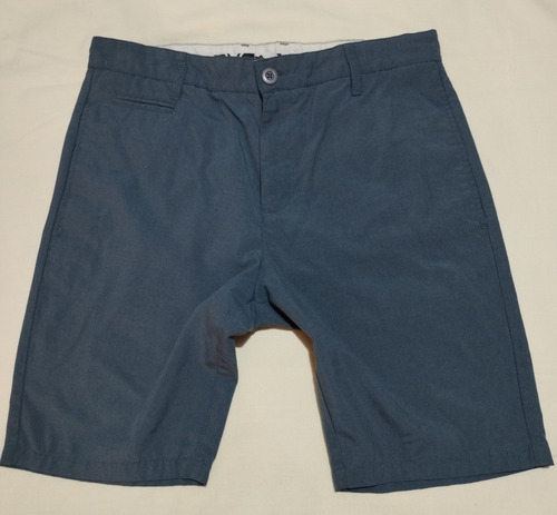 Bermuda Short Rvca Talla 32 Color Gris 