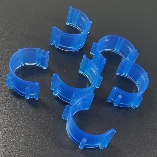 Abrazaderas De Bobina-50 Piezas De Clips Azul Los 2.5x1.2cm