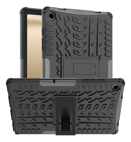 Funda Negra De Tpu+pc Para Samsung Galaxy Tab A9+