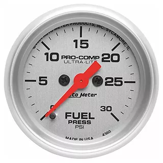 4360 Ultra-lite Electric Fuel Pressure Gauge